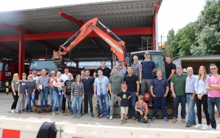 Baggerolympiade bei Tiefbau Falz