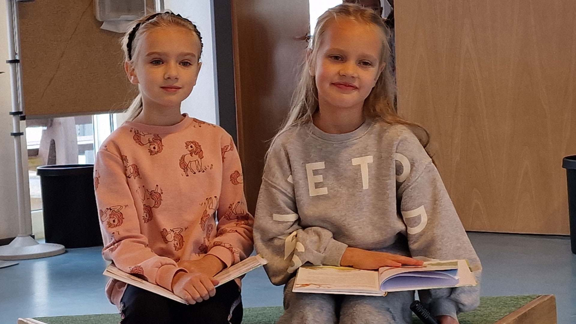 Lesung "Friedolins Freunde" in der ukrainischen Sprache in der Grundschule Nachrodt
