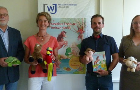 Kinderbuch „Friedolins Freunde“ ins Ukrainische übersetzt