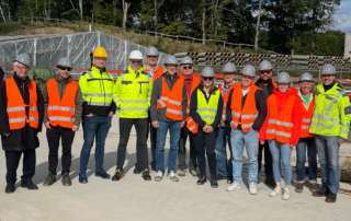 Baustellenbesichtigung der „Rahmedetalbrücke“