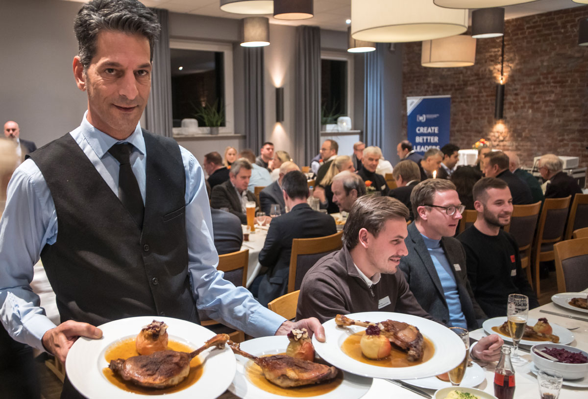 Traditionelles Gänseessen der Wirtschaftsjunioren mit Christian Lepping Traditionelles Gänseessen der Wirtschaftsjunioren mit Christian Lepping