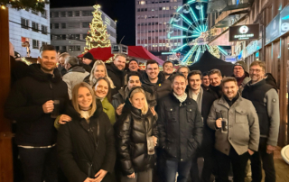 Die Wirtschaftsjunioren Lüdenscheid auf dem Weihnachtsmarkt