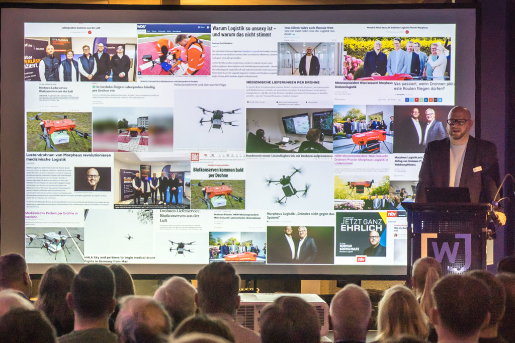 Forum Fabrik der Zukunft mit Norman Koerschulte von Morpheus Logistik GmbH Forum Fabrik der Zukunft mit Norman Koerschulte von Morpheus Logistik GmbH